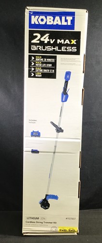 kobalt 24v max brushless trimmer